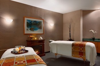 Sauna, steam room, body treatments, aromatherapy, hot stone massages at Harrahs Lake Tahoe Resort & Casino