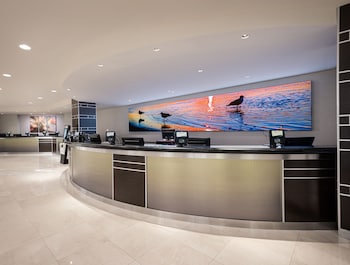Reception area at Tropicana Atlantic City – A Caesars Rewards Destination