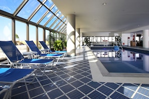 Indoor pool, seasonal outdoor pool, pool cabanas (surcharge)