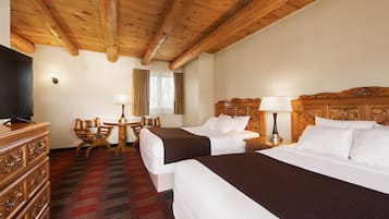 Standard Room, 2 Queen Beds | Blackout drapes, iron/ironing board, free WiFi, bed sheets