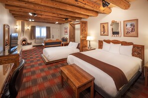 Deluxe Room, Multiple Beds (Deluxe Room(No Pets)) | Blackout drapes, iron/ironing board, free WiFi, bed sheets