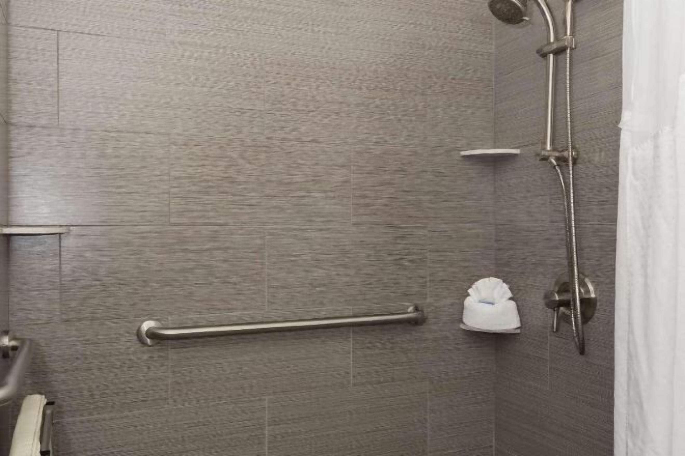 Bathroom | Combined shower/tub, hair dryer, towels