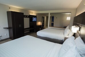 Suite, Multiple Beds | In-room safe, desk, blackout drapes, iron/ironing board