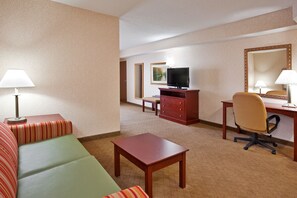 In-room safe, desk, blackout curtains, iron/ironing board