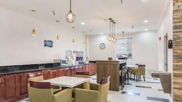 Free daily on-the-go breakfast