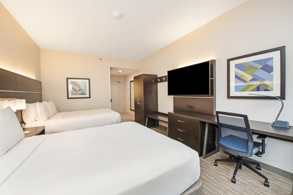 In-room safe, desk, iron/ironing board, WiFi (free)