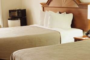 Desk, blackout drapes, iron/ironing board, free WiFi