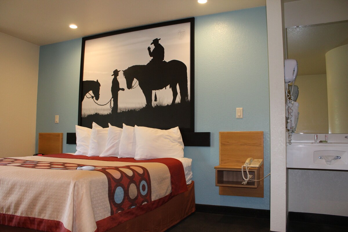 In-room safe, desk, blackout drapes, iron/ironing board