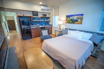 Villa, Multiple Beds (Apartment) | Living area | 55-inch flat-screen TV with digital channels, TV, streaming services at Outbound Mammoth 