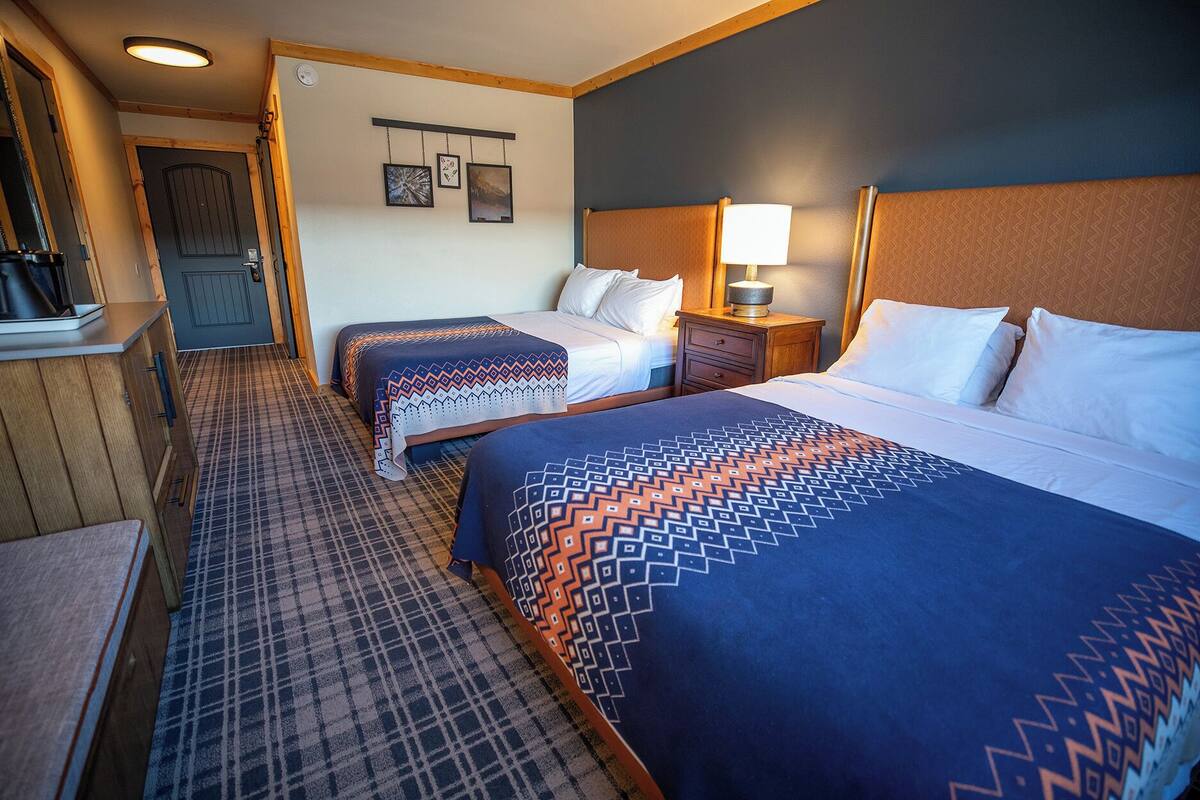 Deluxe Room, 2 Queen Beds, Accessible | Hypo-allergenic bedding available, pillowtop beds, blackout drapes