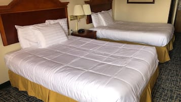 Desk, iron/ironing board, free WiFi, bed sheets