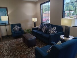 Sala de estar en el lobby