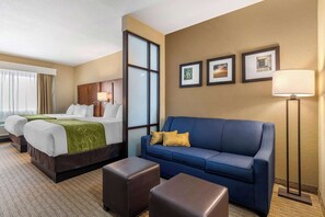 Pillow-top beds, in-room safe, individually furnished, desk