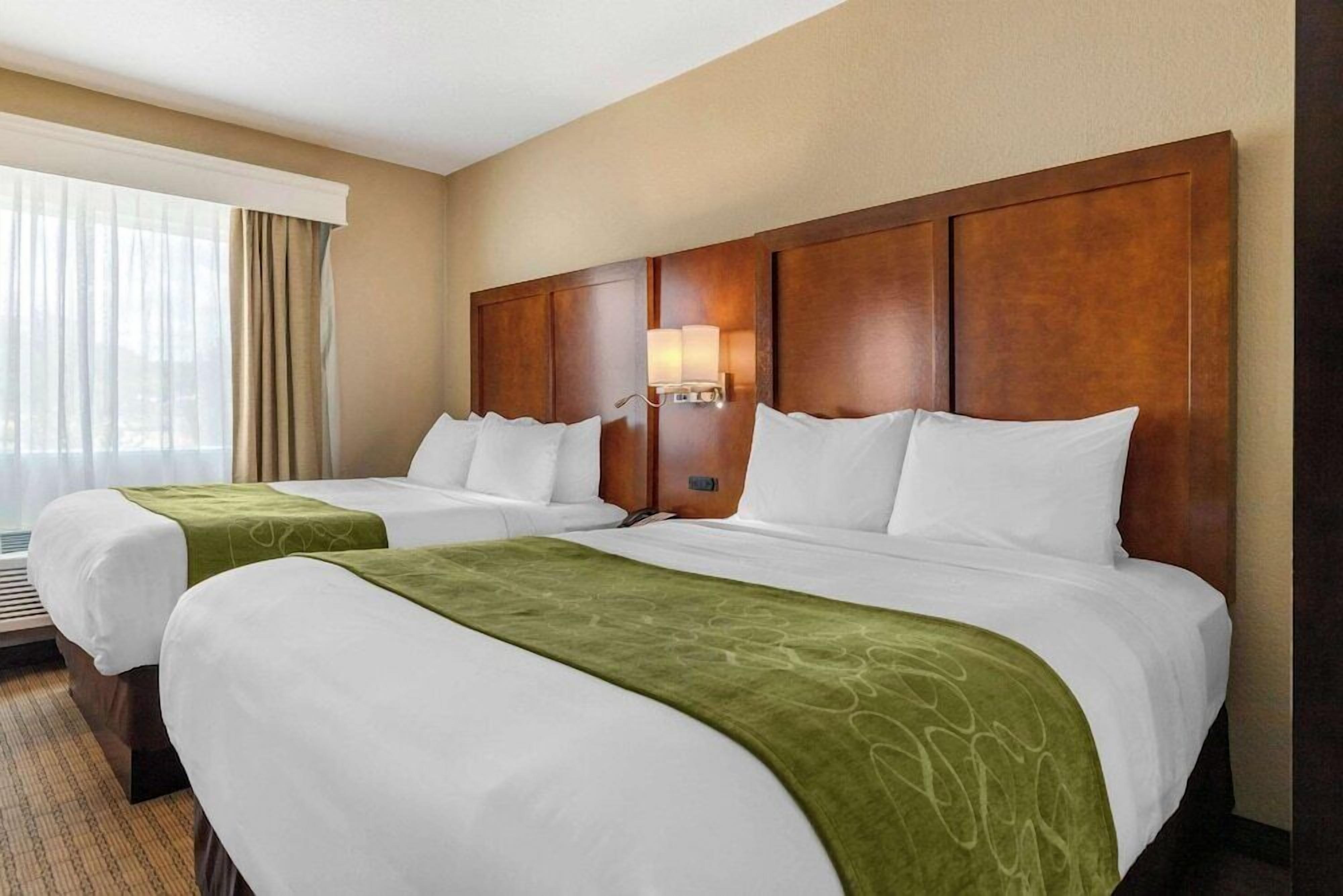Pillow-top beds, in-room safe, individually furnished, desk