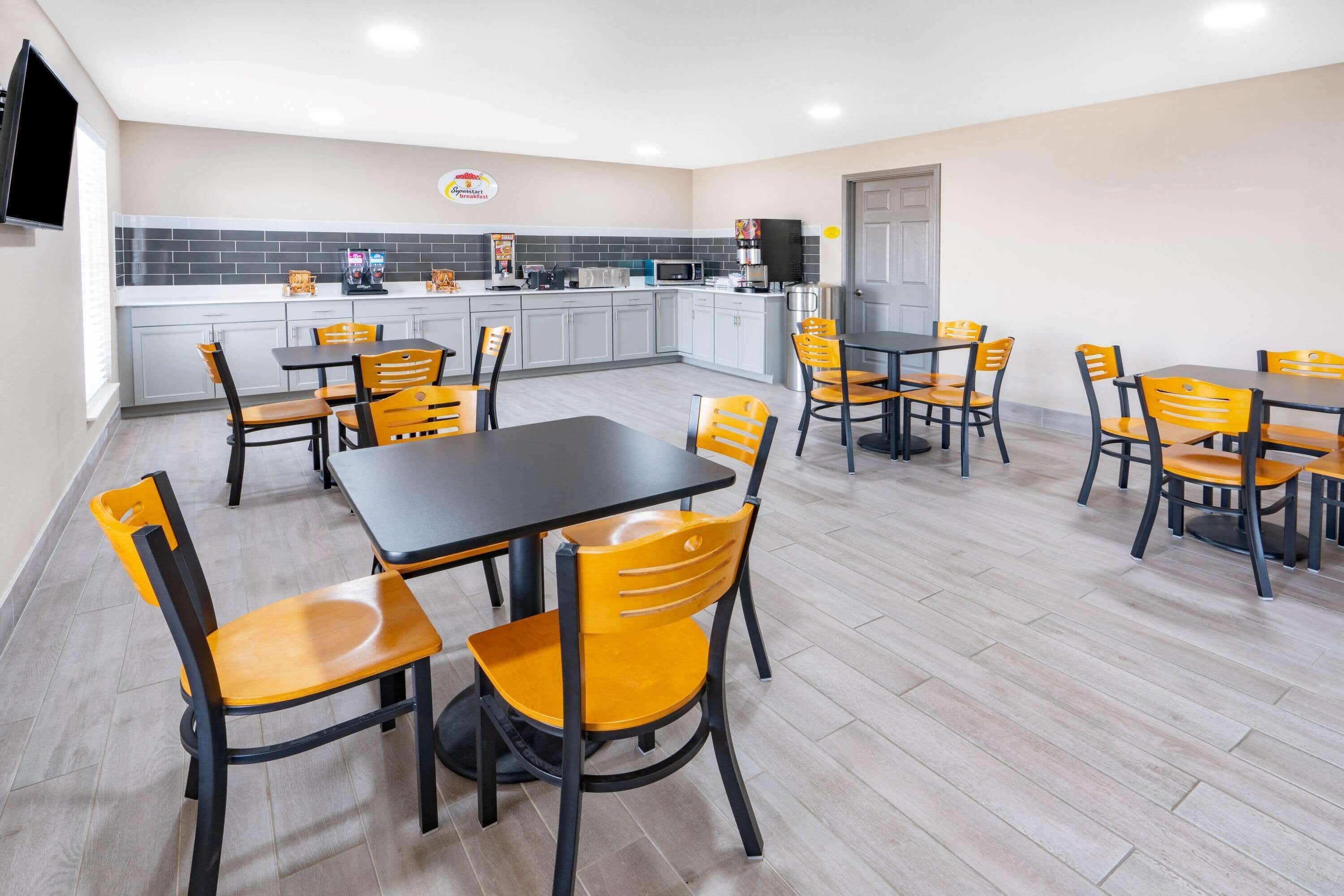 Free daily on-the-go breakfast 