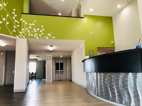 Saguão. Hathaway Inn