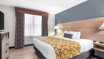 Suíte, 1 quarto, para não fumantes (1 King Bed) | Escrivaninha, espaço de trabalho para notebook
