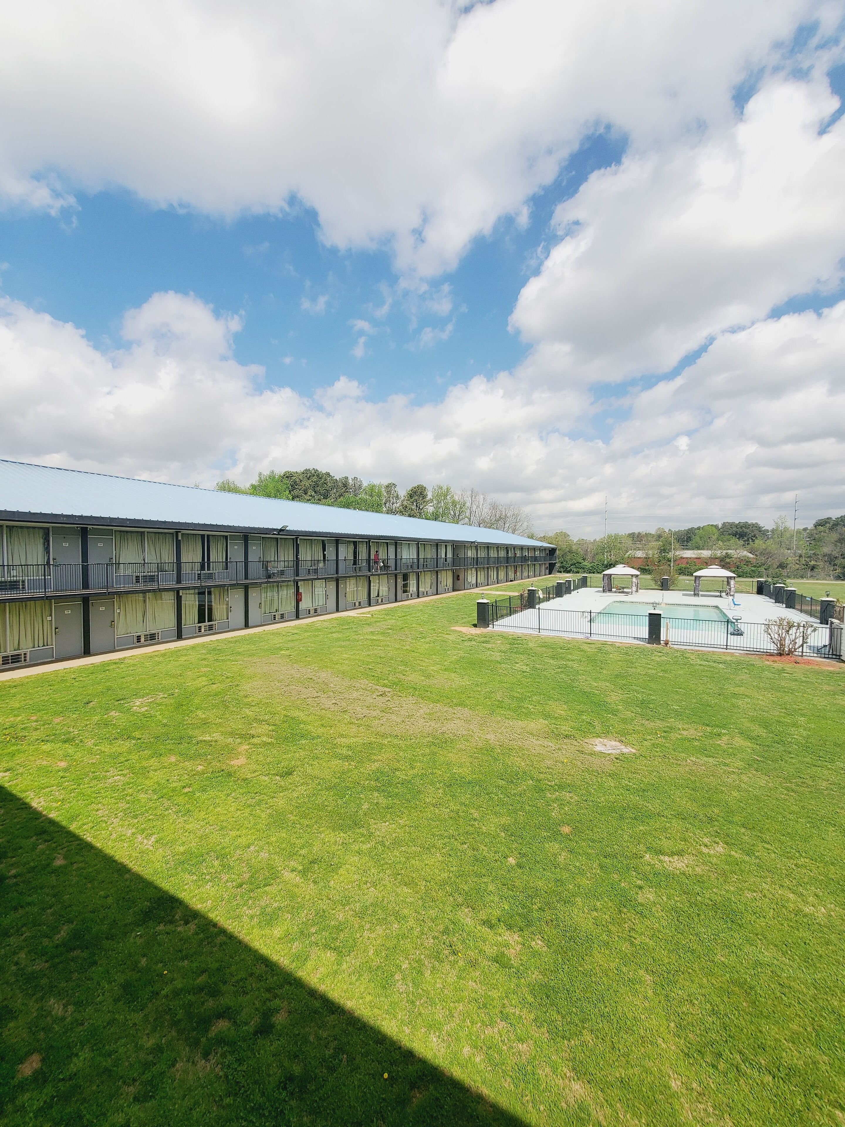 Seasonal outdoor pool
