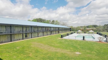 Seasonal outdoor pool