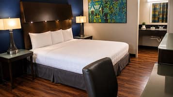 Habitación, 1 cama de matrimonio grande, no fumadores | Escritorio, wifi gratis, ropa de cama