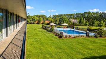 Seasonal outdoor pool