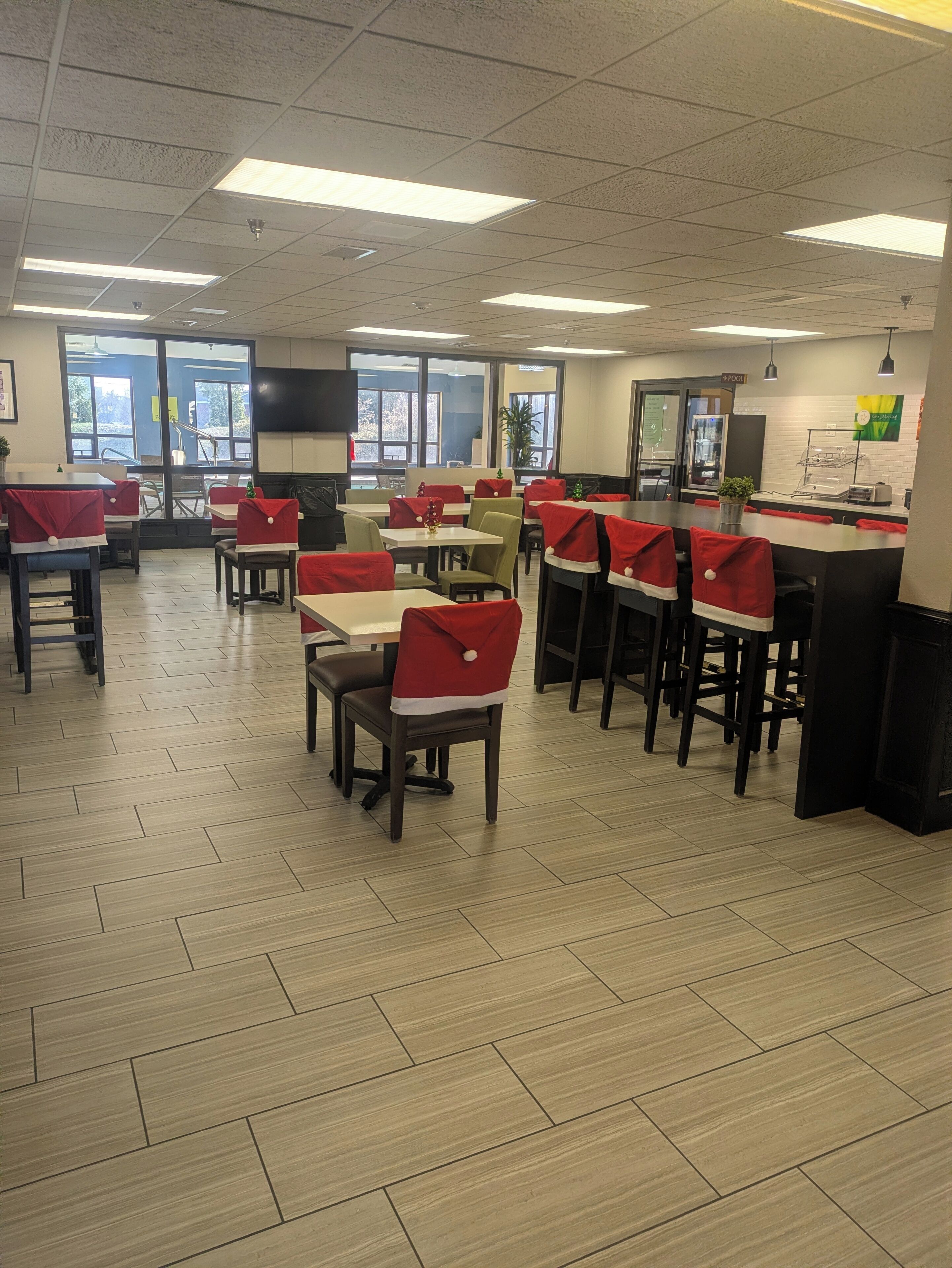 Breakfast area