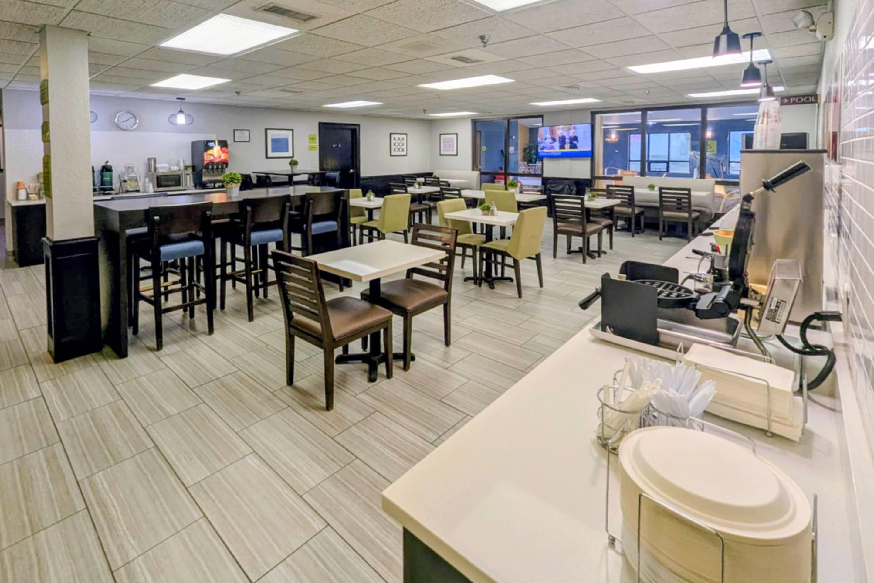 Free buffet breakfast