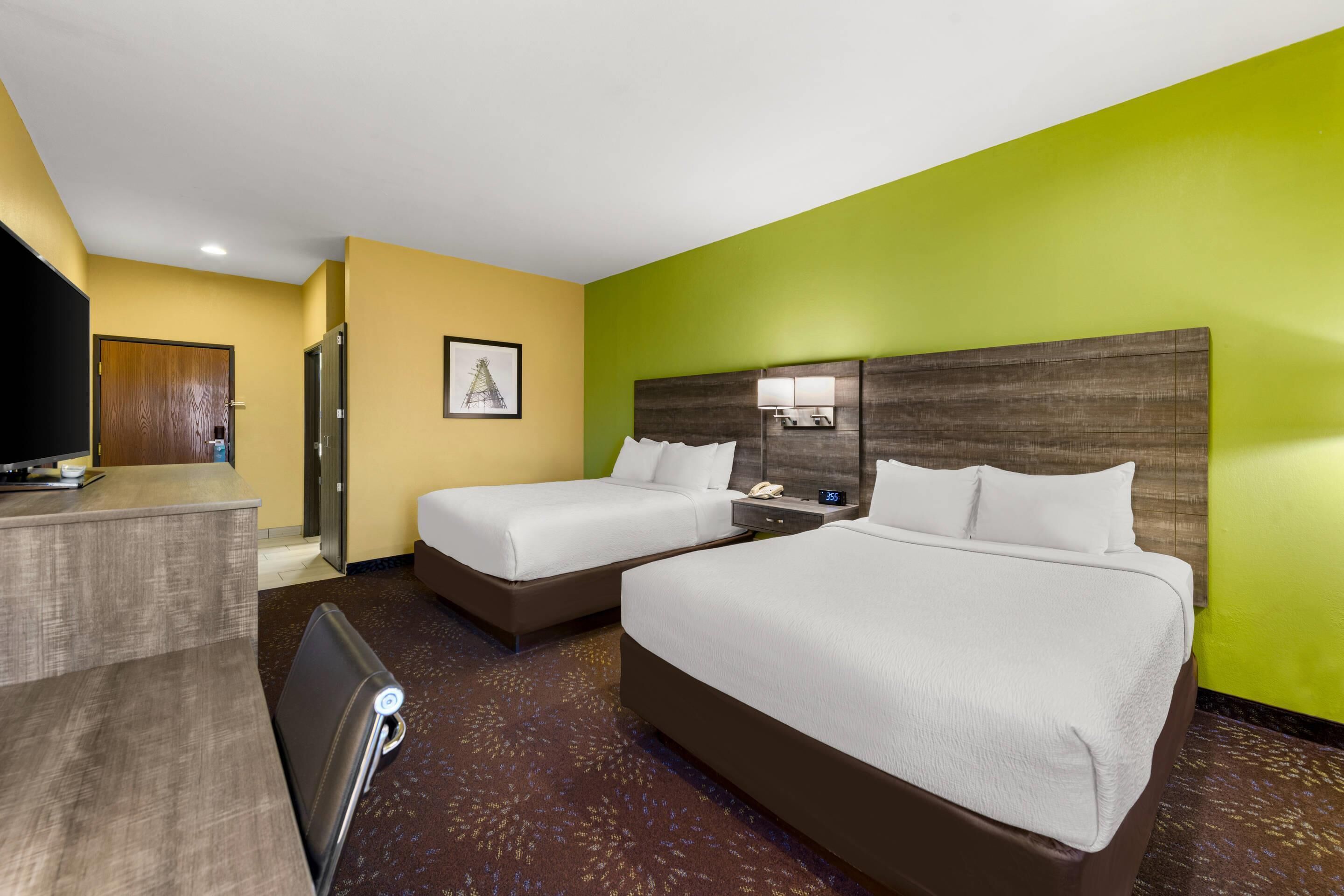 desk, laptop workspace, iron/ironing board, free cots/infant beds