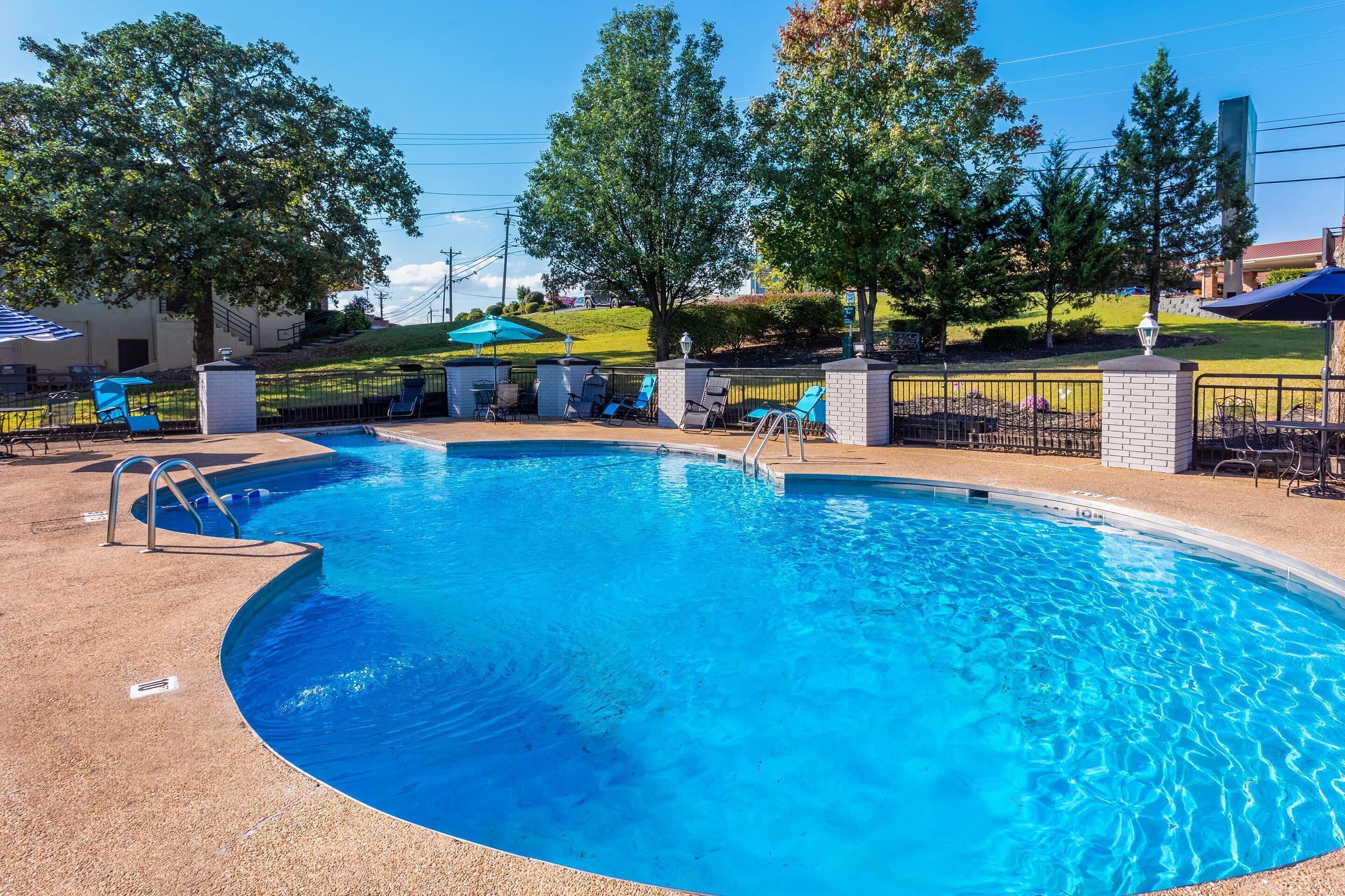 Indoor pool, seasonal outdoor pool