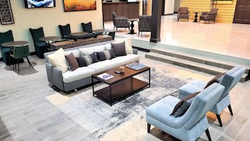 Sala de estar en el lobby