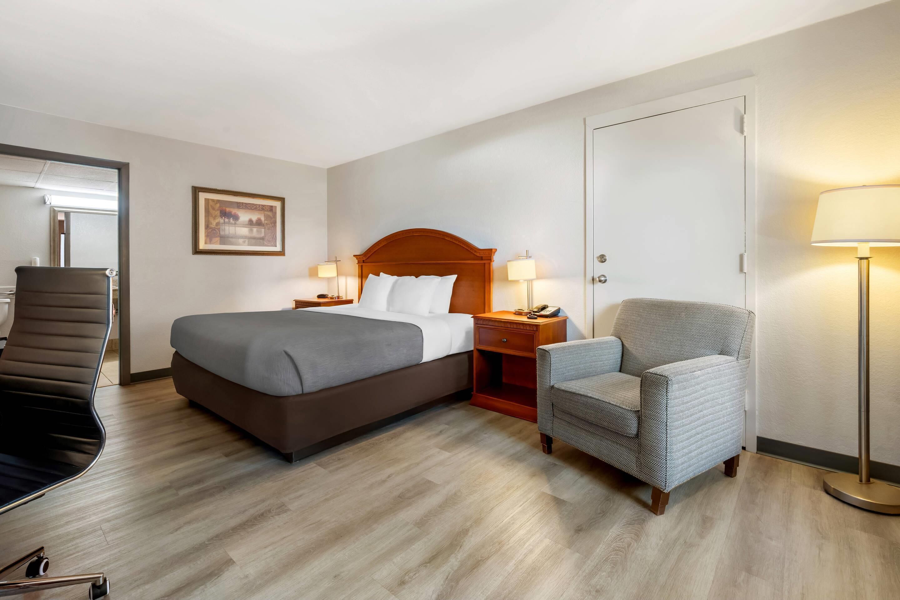 Habitación, 1 cama King size, con acceso para personas discapacitadas, para no fumadores | Ropa de cama de alta calidad, escritorio y insonorización 