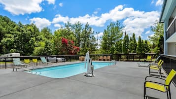 Seasonal outdoor pool