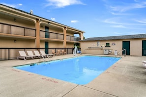 Seasonal outdoor pool