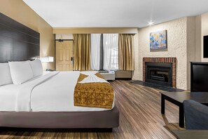 Standard Room, 1 King Bed with Sofa bed, Non Smoking, Fireplace (with Sofabed) | Desk, laptop workspace, iron/ironing board, free WiFi