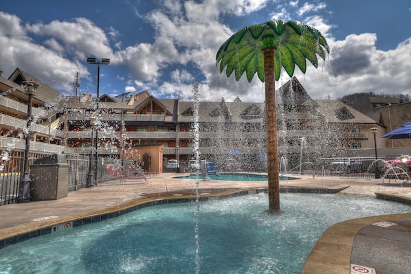 Seasonal outdoor pool