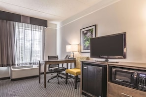 Room, 2 Double Beds, Non Smoking | 1 bedroom, premium bedding, desk, blackout drapes