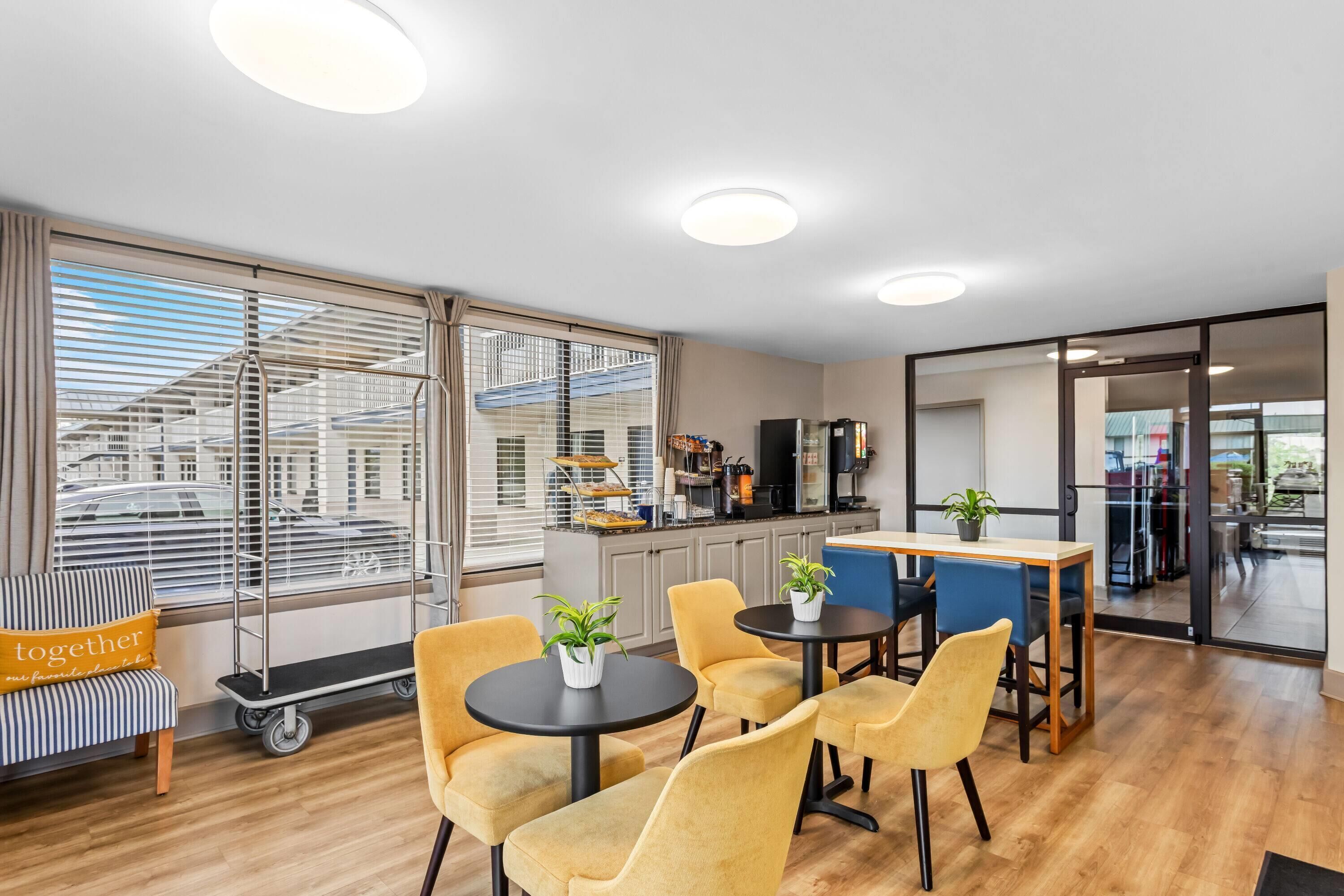 Free daily on-the-go breakfast