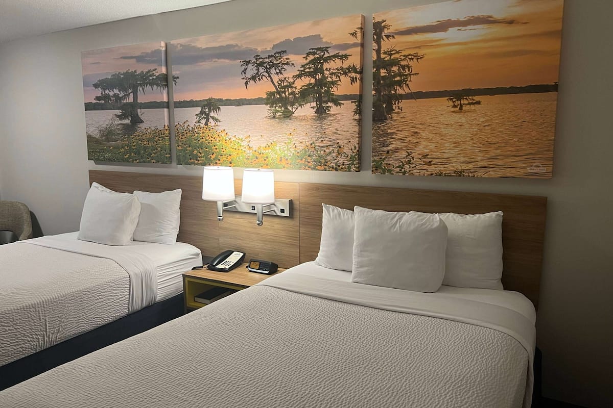 In-room safe, desk, blackout curtains, iron/ironing board