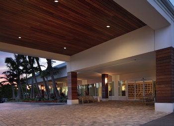 Front of property - evening/night at Amara Cay Resort