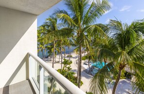 Room, 1 King Bed with Sofa bed, Partial Ocean View (Alligator Reef) | View from room - Amara Cay Resort (Islamorada)