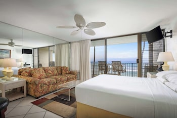 Studio, Oceanfront | In-room safe, individually decorated, iron/ironing board at Aston at Papakea Resort