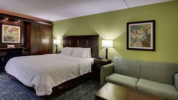 Een 32-inch lcd-televisie met kabelzenders en televisie