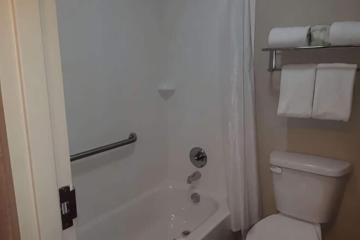 Badezimmer | Kostenlose Toilettenartikel, Haartrockner, Handtücher