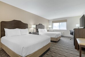 Standard Room, 2 Queen Beds, Non Smoking, Refrigerator & Microwave | Desk, soundproofing, iron/ironing board, rollaway beds - Best Western Timberridge Inn (Grove)