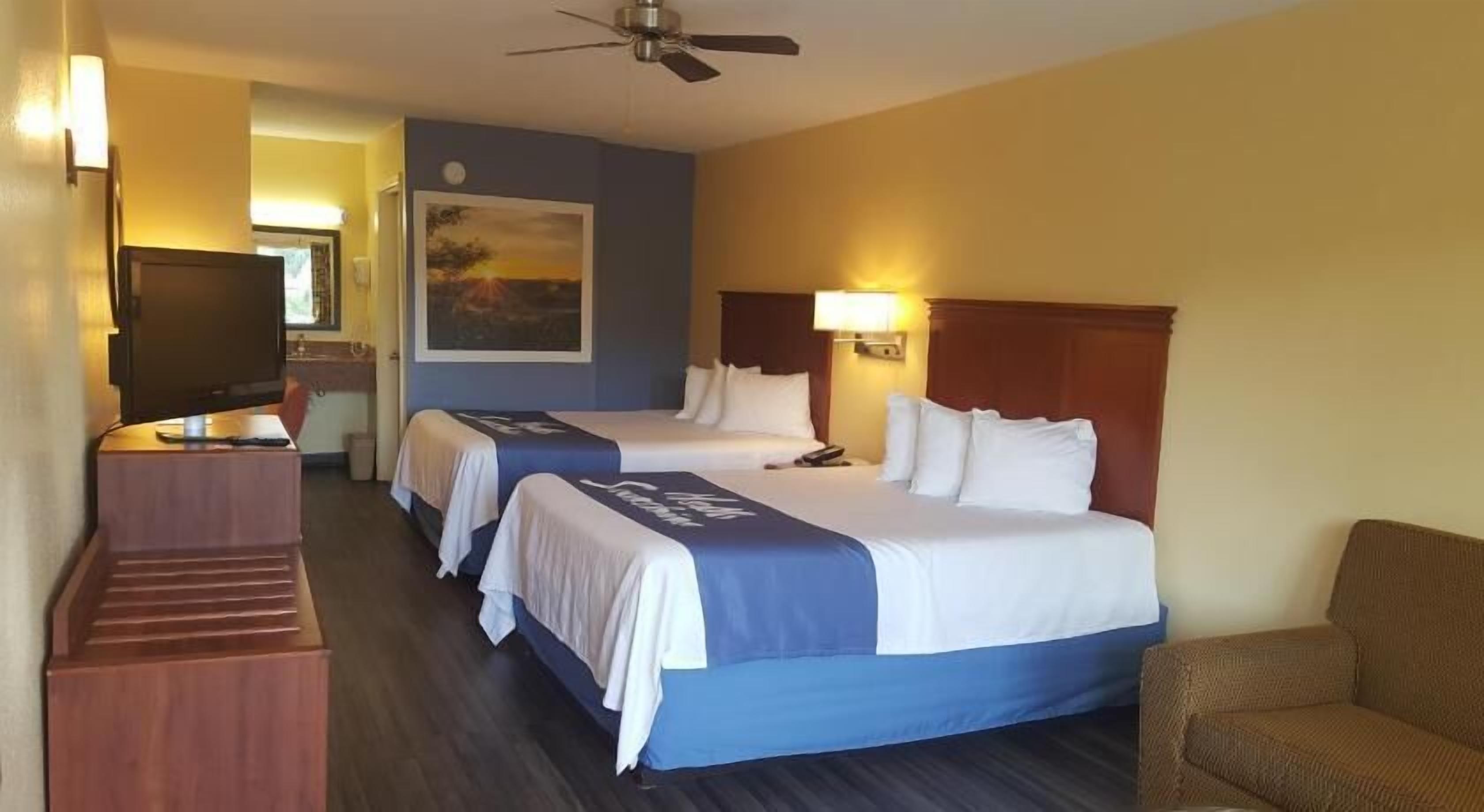 Desk, soundproofing, iron/ironing board, free cribs/infant beds