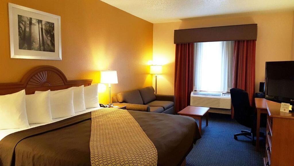 Desk, free WiFi, bed sheets, alarm clocks