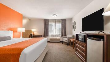 Studiosuite, 1 King-Bett, Nichtraucher | Schreibtisch, Bügeleisen/Bügelbrett, kostenlose Babybetten