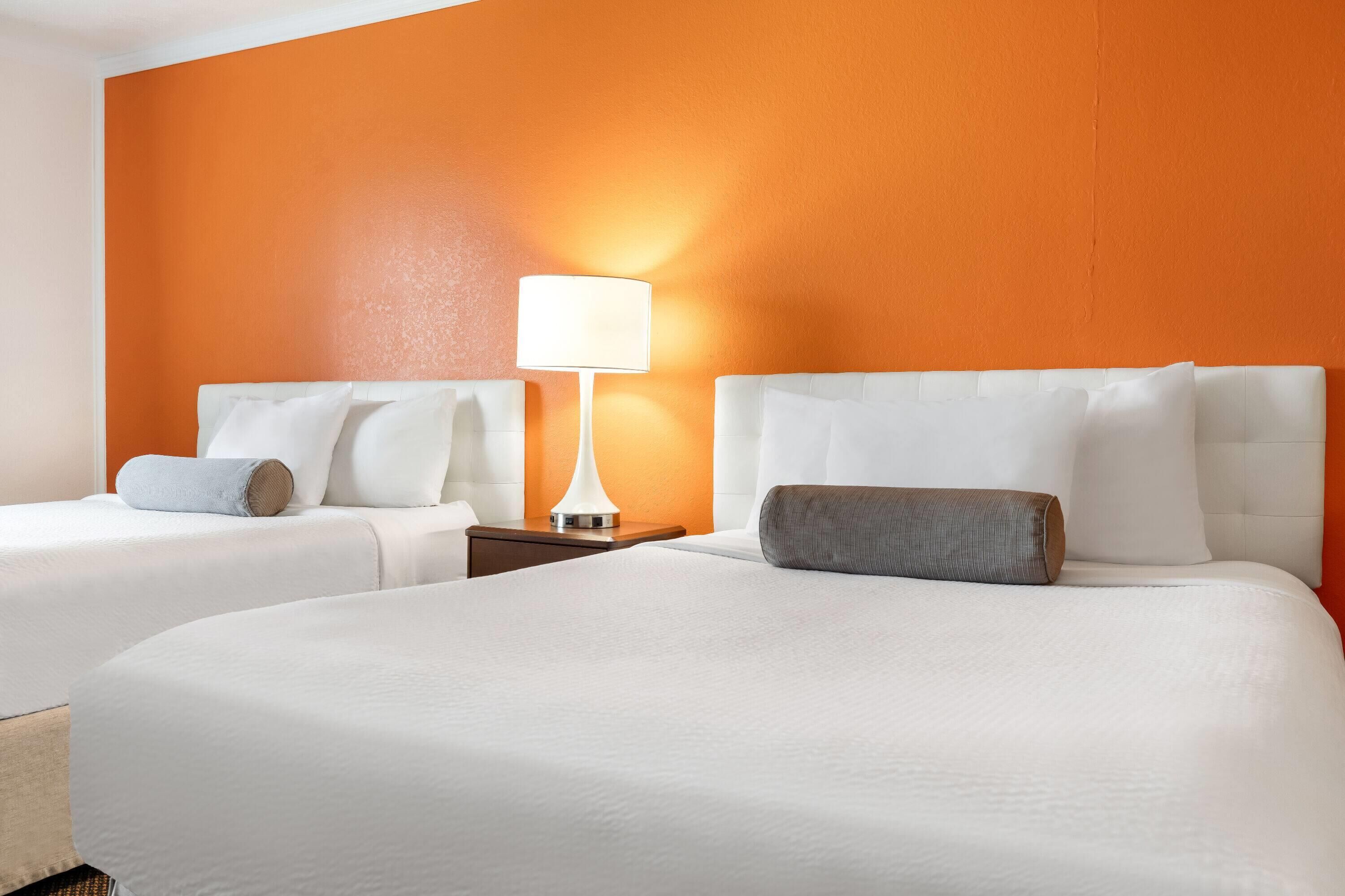 Standard Room, 2 Queen Beds | Desk, iron/ironing board, free cots/infant beds, free WiFi