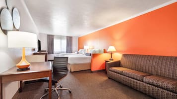 Suite estudio, 2 camas de matrimonio, no fumadores | Escritorio, tabla de planchar con plancha, cunas gratuitas y wifi gratis