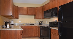 Microwave, coffee/tea maker, high chair, freezer